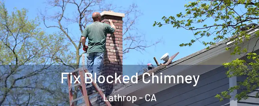 Fix Blocked Chimney Lathrop - CA
