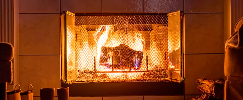 Mendota Hearth Landscape Fireplace Installation in Lathrop, California