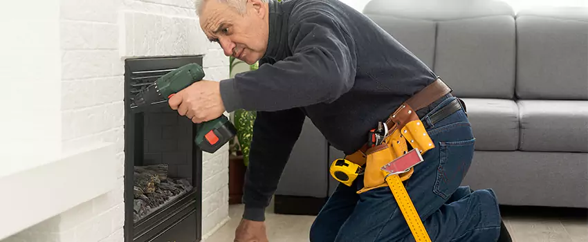 New Indoor Fireplace Installation in Lathrop, California