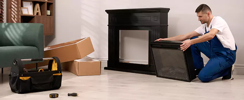 Old Rusted Metal Fireplace Repair And Replacement in Lathrop, CA