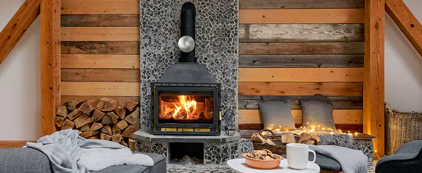 Thelin Hearth Products Direct Vent Gas Stove Fireplace Inspection in Lathrop, California